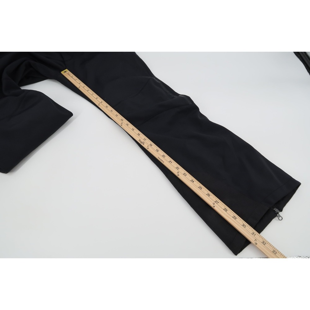 Emporio Armani EA7‎ Mens Large Black Technical Ski Snow Pants Trousers Straight - Picture 13 of 15